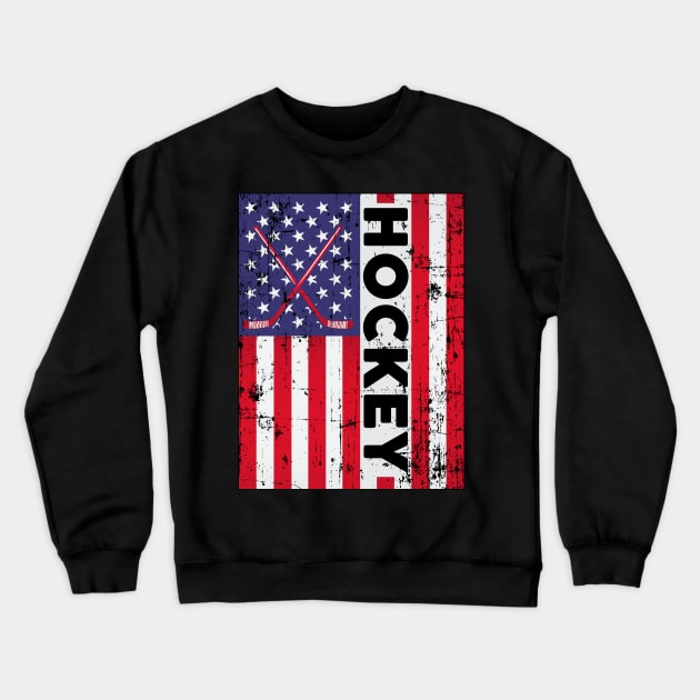 Hockey Ice Hockey Player Sports Crewneck Sweatshirt by T-Shirt.CONCEPTS